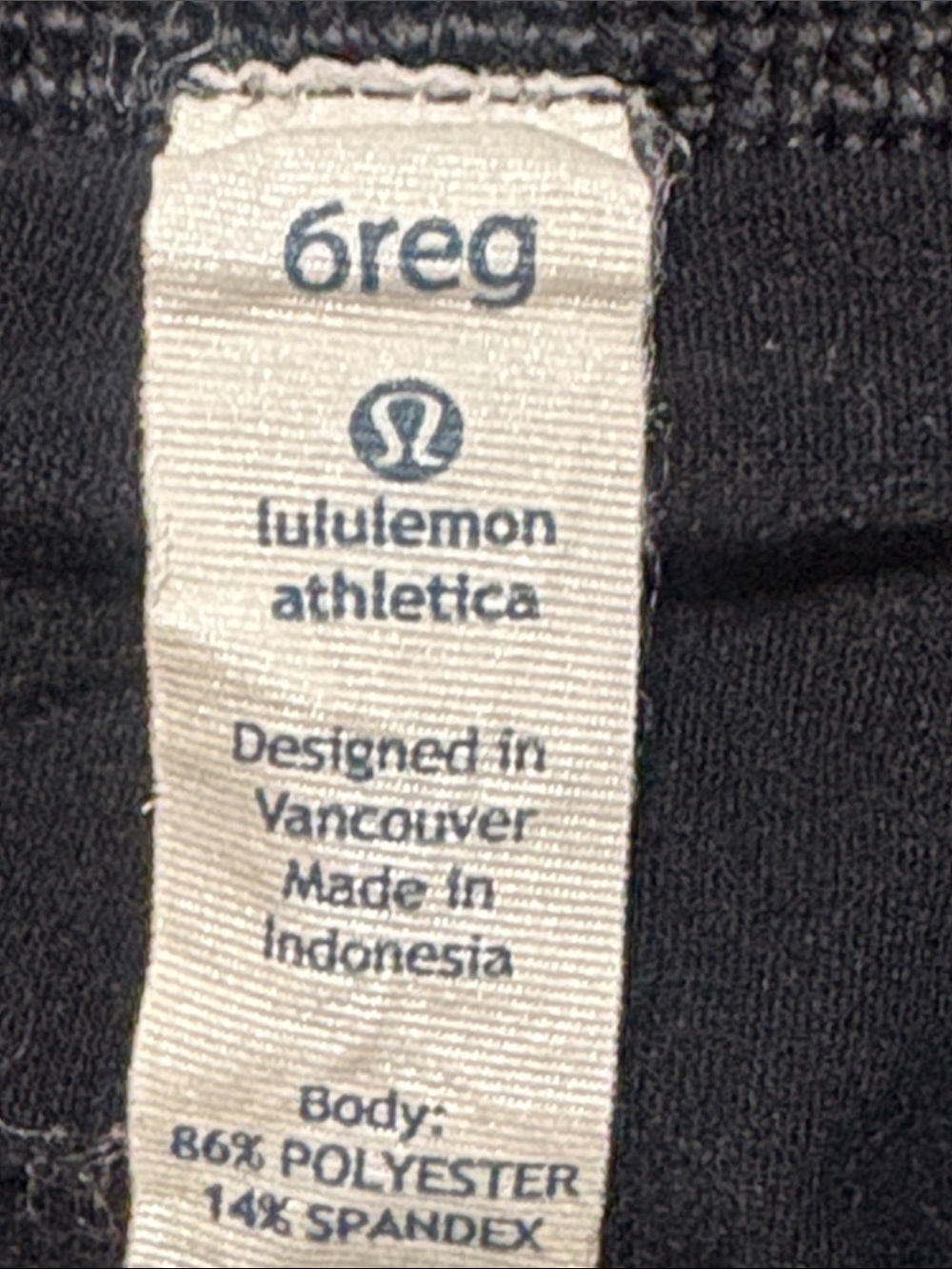 Lululemon Athletica Run: Pace Setter Skirt Black - Picture 7 of 7